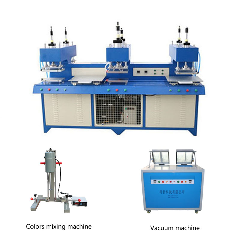 Machine de gaufrage en silicone hydraulique pour machine à presse de marque en cuir