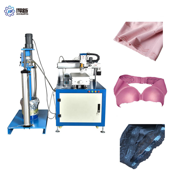 Machine d'impression automatique de tissu de silicone pour la machine de fabrication de ceinture de sous-vêtements