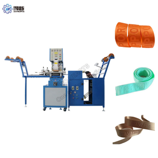 Ruban élastique automatique/sangle/machine de gaufrage d'étiquettes de ruban de tissu étroit