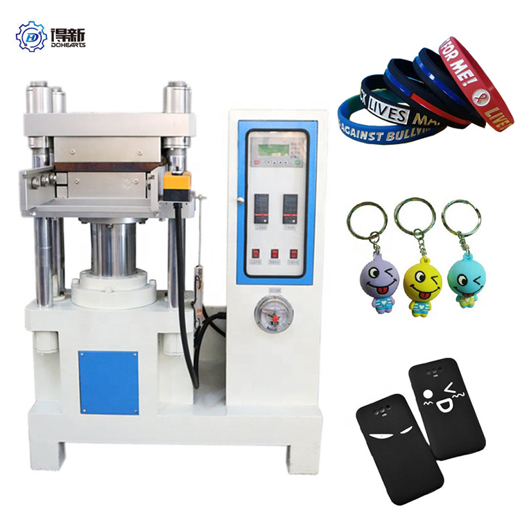 Machine de fabrication de porte-clés en caoutchouc de silicone d'usine de la Chine